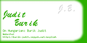 judit burik business card